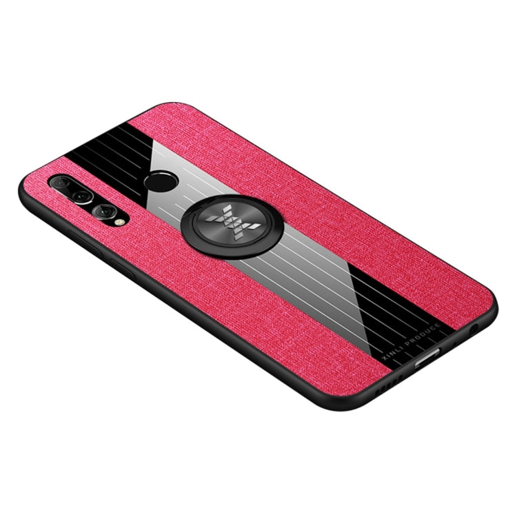 XINLI Stitching Cloth Textue Shockproof TPU Protective Case with Ring Holder, For Huawei Enjoy 8 Plus, For Huawei Enjoy 9, For Huawei Enjoy 9e, For Huawei Enjoy 9 Plus, For Huawei Enjoy 9s, For Huawei Maimang 5, For Huawei Maimang 6                    ...