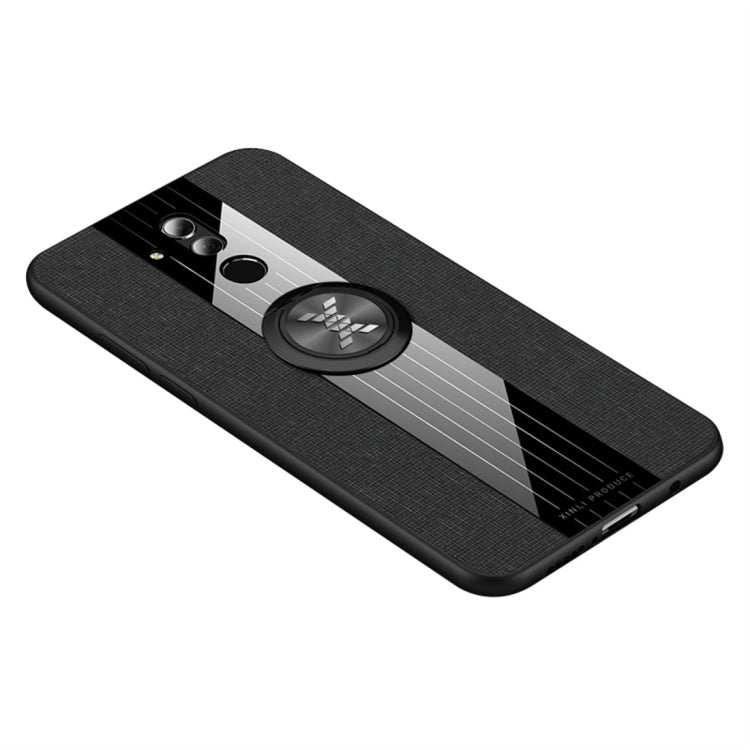 XINLI Stitching Cloth Textue Shockproof TPU Protective Case with Ring Holder, For Huawei Enjoy 8 Plus, For Huawei Enjoy 9, For Huawei Enjoy 9e, For Huawei Enjoy 9 Plus, For Huawei Enjoy 9s, For Huawei Maimang 5, For Huawei Maimang 6                    ...