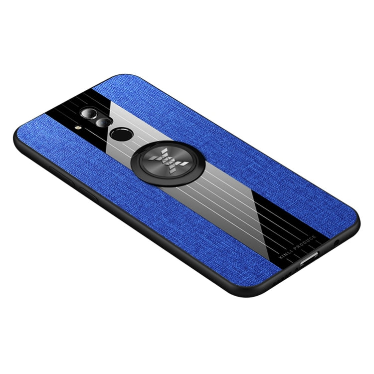 XINLI Stitching Cloth Textue Shockproof TPU Protective Case with Ring Holder, For Huawei Enjoy 8 Plus, For Huawei Enjoy 9, For Huawei Enjoy 9e, For Huawei Enjoy 9 Plus, For Huawei Enjoy 9s, For Huawei Maimang 5, For Huawei Maimang 6                    ...