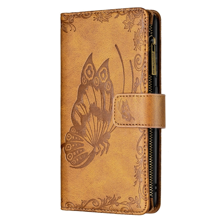 Flying Butterfly Embossing Pattern Zipper Horizontal Flip Leather Case with Holder & Card Slots & Wallet, For Xiaomi Redmi 9A, For Xiaomi Redmi 9C, For Xiaomi Redmi 9, For Xiaomi Redmi Note 10 Pro, For Xiaomi Redmi Note 9 Pro Max                       ...