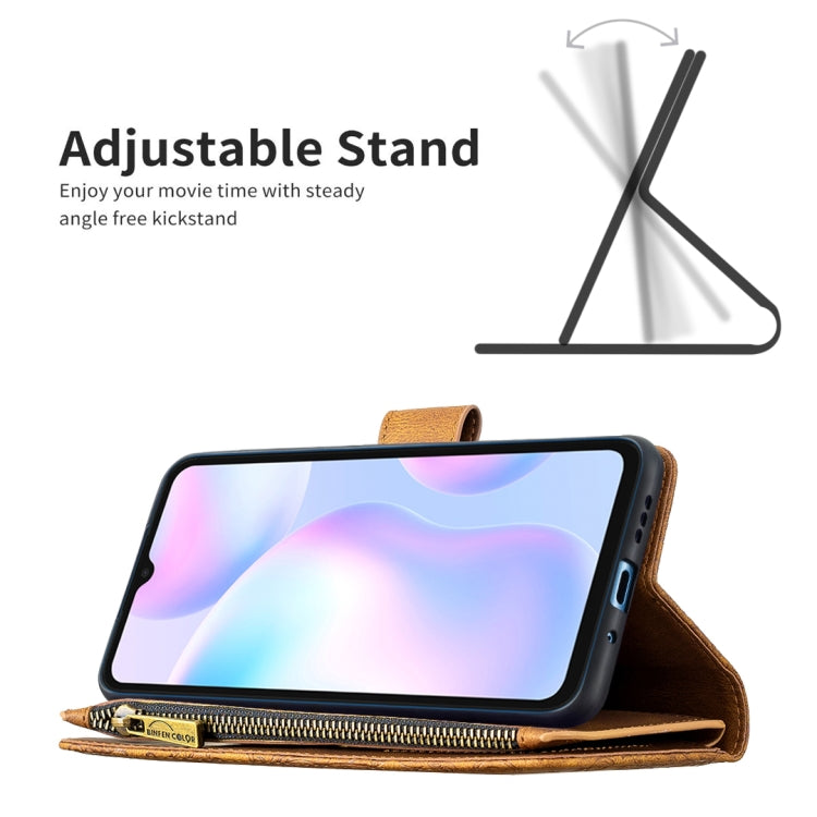 Flying Butterfly Embossing Pattern Zipper Horizontal Flip Leather Case with Holder & Card Slots & Wallet, For Xiaomi Redmi 9A, For Xiaomi Redmi 9C, For Xiaomi Redmi 9, For Xiaomi Redmi Note 10 Pro, For Xiaomi Redmi Note 9 Pro Max                       ...