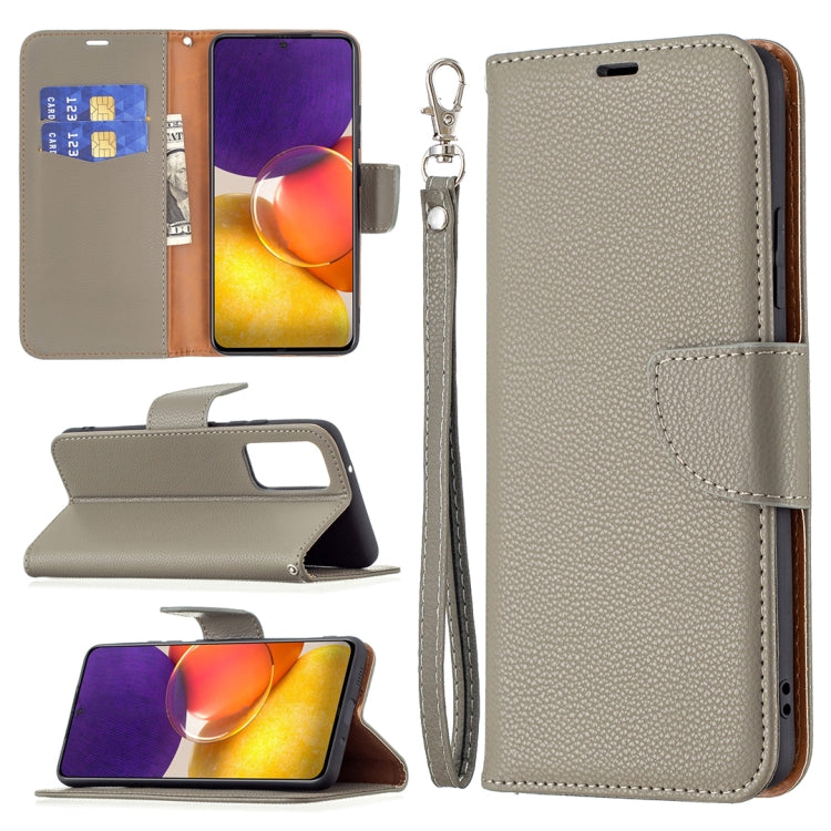 Litchi Texture Pure Color Horizontal Flip Leather Case with Holder & Card Slots & Wallet & Lanyard, For Samsung Galaxy A22 5G, For Samsung Galaxy A82 5G