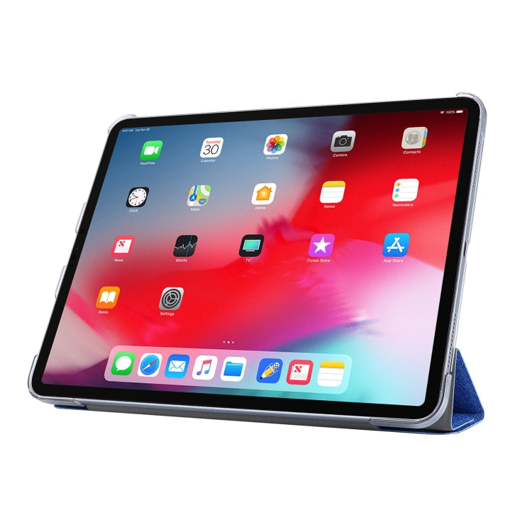 Silk Texture Horizontal Deformation Flip Leather Case with Holder, For iPad Air 13 2025 / 2024 / iPad Pro 12.9 2022 / 2021, For iPad Pro 11 2022 / 2021