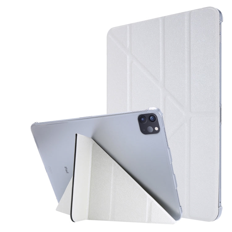 Silk Texture Horizontal Deformation Flip Leather Case with Holder, For iPad Air 13 2025 / 2024 / iPad Pro 12.9 2022 / 2021, For iPad Pro 11 2022 / 2021