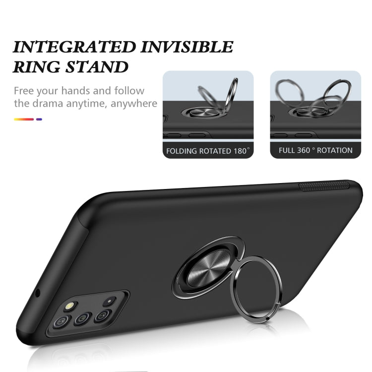 PC + TPU Shockproof Magnetic Protective Case with Invisible Ring Holder, For Samsung Galaxy A02s US Version, For Samsung Galaxy A02 EU Version, For Samsung Galaxy A30s / A50s / A50, For Samsung Galaxy A71 4G, For Samsung Galaxy Note20                  ...