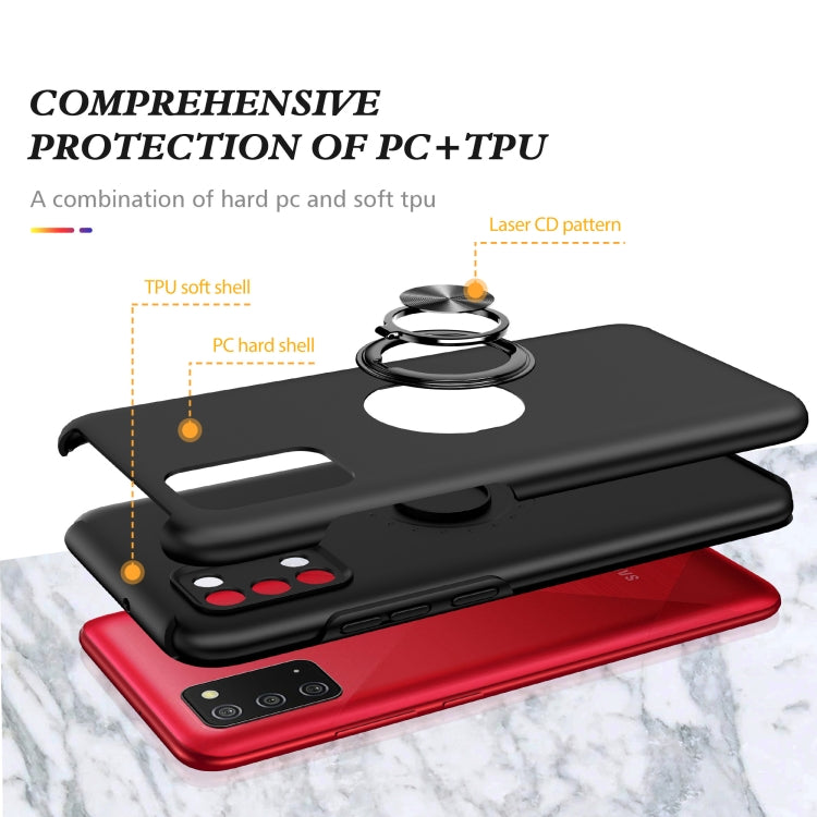 PC + TPU Shockproof Magnetic Protective Case with Invisible Ring Holder, For Samsung Galaxy A02s US Version, For Samsung Galaxy A02 EU Version, For Samsung Galaxy A30s / A50s / A50, For Samsung Galaxy A71 4G, For Samsung Galaxy Note20                  ...