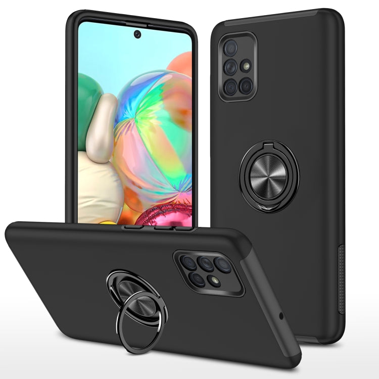 PC + TPU Shockproof Magnetic Protective Case with Invisible Ring Holder, For Samsung Galaxy A02s US Version, For Samsung Galaxy A02 EU Version, For Samsung Galaxy A30s / A50s / A50, For Samsung Galaxy A71 4G, For Samsung Galaxy Note20                  ...