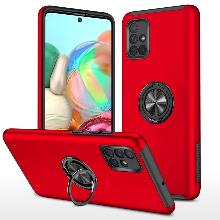 PC + TPU Shockproof Magnetic Protective Case with Invisible Ring Holder, For Samsung Galaxy A02s US Version, For Samsung Galaxy A02 EU Version, For Samsung Galaxy A30s / A50s / A50, For Samsung Galaxy A71 4G, For Samsung Galaxy Note20                  ...