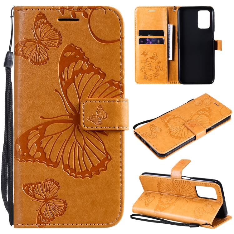 Pressed Printing Butterfly Pattern Horizontal Flip PU Leather Case with Holder & Card Slots & Wallet & Lanyard, For LG Stylo 7 5G / 4G, For OPPO A74 4G / F19 4G, For OPPO A94 5G / F19 Pro / Reno 5F, For OPPO A93 5G / A74 5G                             ...