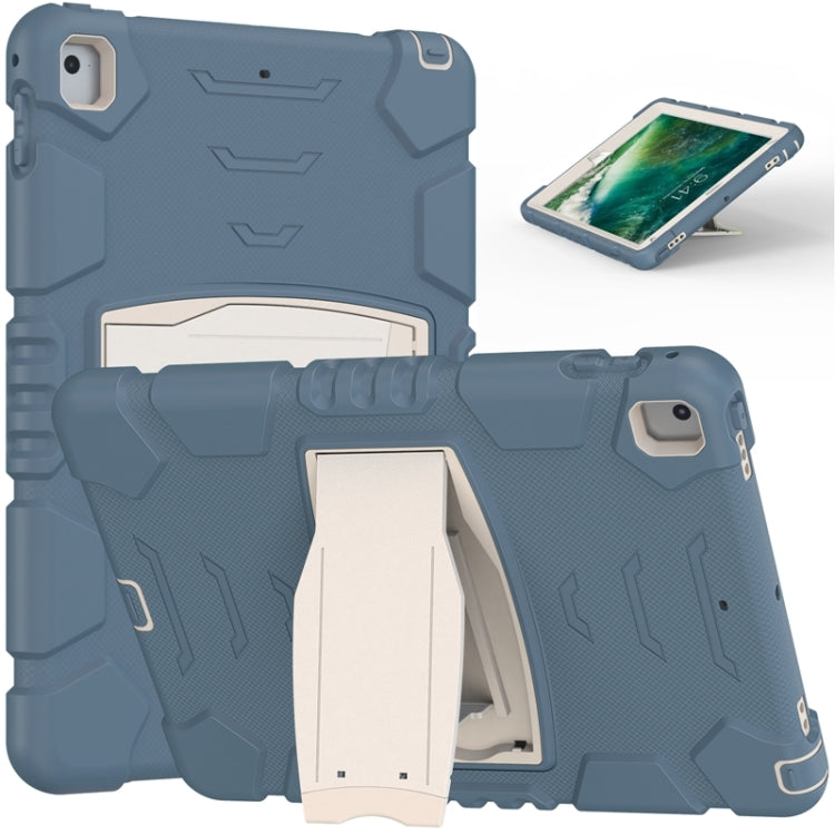 3-Layer Protection  Screen Frame + PC + Silicone Shockproof Combination Case with Holder, For iPad 9.7 (2018) / (2017) / Air 2 / Pro 9.7, For iPad 10.2 2021 / 2020 / 2019, For iPad Pro 10.5 (2019) / (2017)