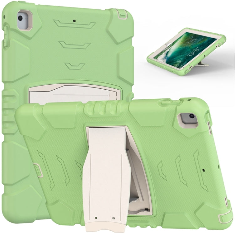 3-Layer Protection  Screen Frame + PC + Silicone Shockproof Combination Case with Holder, For iPad 9.7 (2018) / (2017) / Air 2 / Pro 9.7, For iPad 10.2 2021 / 2020 / 2019, For iPad Pro 10.5 (2019) / (2017)