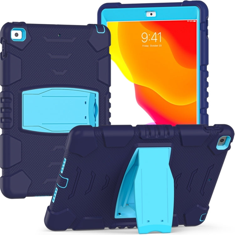 3-Layer Protection  Screen Frame + PC + Silicone Shockproof Combination Case with Holder, For iPad 9.7 (2018) / (2017) / Air 2 / Pro 9.7, For iPad 10.2 2021 / 2020 / 2019, For iPad Pro 10.5 (2019) / (2017)