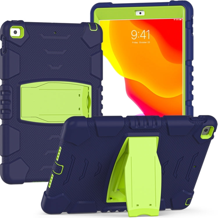 3-Layer Protection  Screen Frame + PC + Silicone Shockproof Combination Case with Holder, For iPad 9.7 (2018) / (2017) / Air 2 / Pro 9.7, For iPad 10.2 2021 / 2020 / 2019, For iPad Pro 10.5 (2019) / (2017)