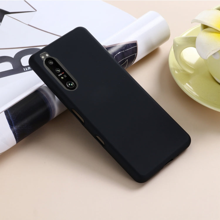 Pure Color Liquid Silicone Shockproof Full Coverage Case, For Sony Xperia 1 III, For Sony Xperia 10 III
