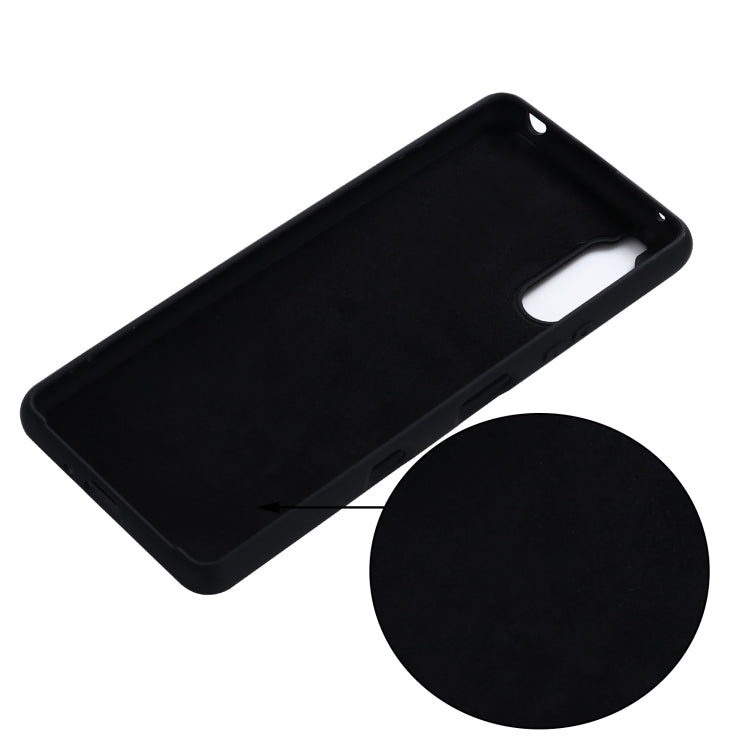 Pure Color Liquid Silicone Shockproof Full Coverage Case, For Sony Xperia 1 III, For Sony Xperia 10 III