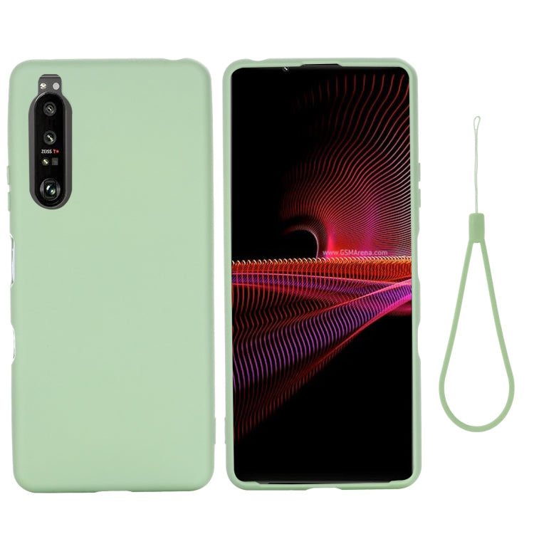 Pure Color Liquid Silicone Shockproof Full Coverage Case, For Sony Xperia 1 III, For Sony Xperia 10 III