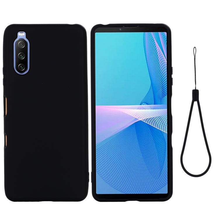 Pure Color Liquid Silicone Shockproof Full Coverage Case, For Sony Xperia 1 III, For Sony Xperia 10 III