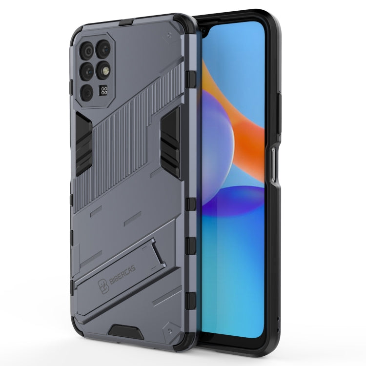 Punk Armor 2 in 1 PC + TPU Shockproof Case with Invisible Holder, For Xiaomi Redmi K40 Gaming, For Honor Play 5T, For vivo V21