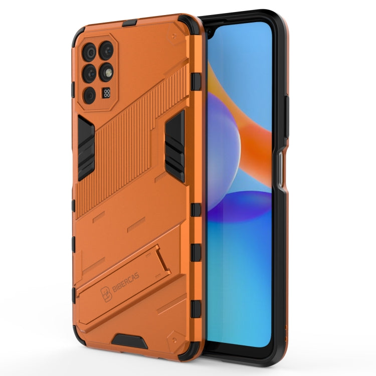 Punk Armor 2 in 1 PC + TPU Shockproof Case with Invisible Holder, For Xiaomi Redmi K40 Gaming, For Honor Play 5T, For vivo V21