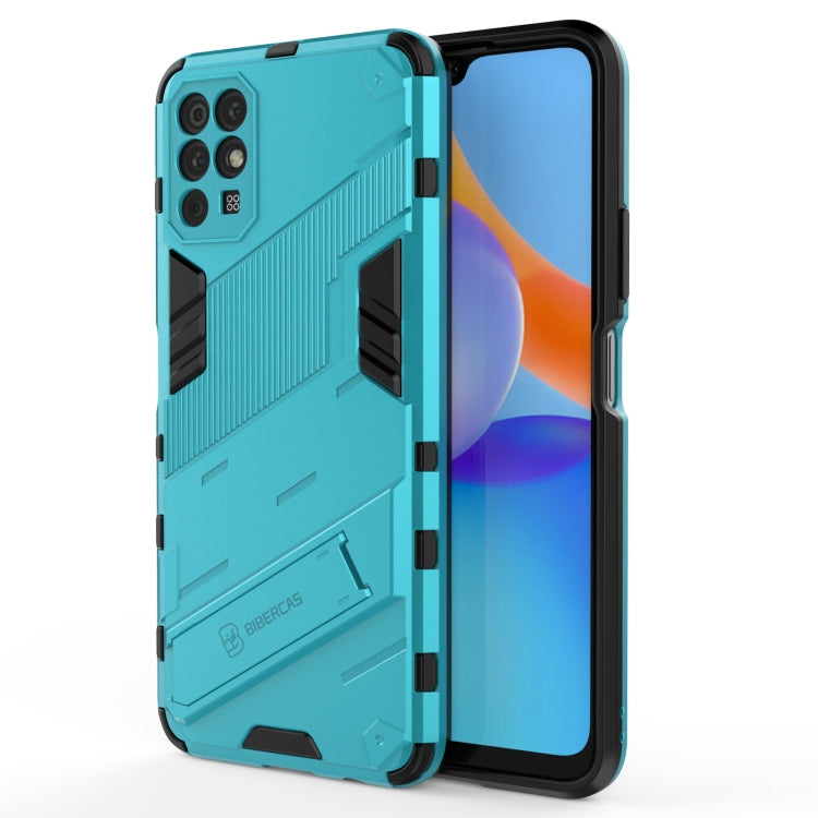 Punk Armor 2 in 1 PC + TPU Shockproof Case with Invisible Holder, For Xiaomi Redmi K40 Gaming, For Honor Play 5T, For vivo V21
