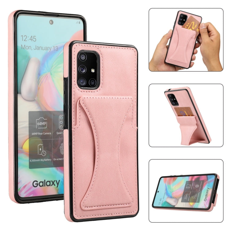 Ultra-thin Shockproof Protective Case with Holder, For Samsung Galaxy A21s, For Samsung Galaxy A32, For Samsung Galaxy A42 5G, For Samsung Galaxy A50, For Samsung Galaxy A51 5G, For Samsung Galaxy A52 5G / 4G, For Samsung Galaxy A71 5G                 ...