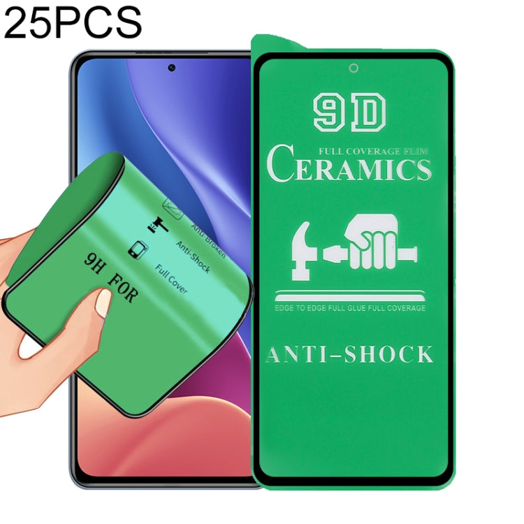 25 PCS 9D Full Screen Full Glue Ceramic Film, For Samsung Galaxy A02s (25 PCS), For Xiaomi Redmi K40 Pro (25 PCS), For Samsung Galaxy A12 / A12 Nacho / M12 / A13 5G (25 PCS), For Xiaomi Mi 10i (25 PCS), For Samsung Galaxy A32 4G (25 PCS)               ...