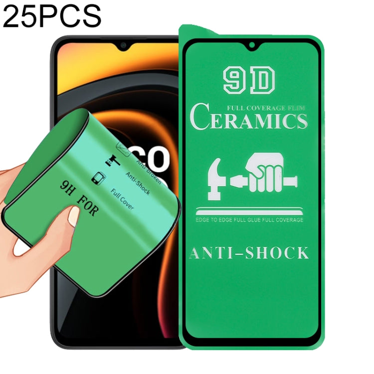 25 PCS 9D Full Screen Full Glue Ceramic Film, For Samsung Galaxy A02s (25 PCS), For Xiaomi Redmi K40 Pro (25 PCS), For Samsung Galaxy A12 / A12 Nacho / M12 / A13 5G (25 PCS), For Xiaomi Mi 10i (25 PCS), For Samsung Galaxy A32 4G (25 PCS)               ...