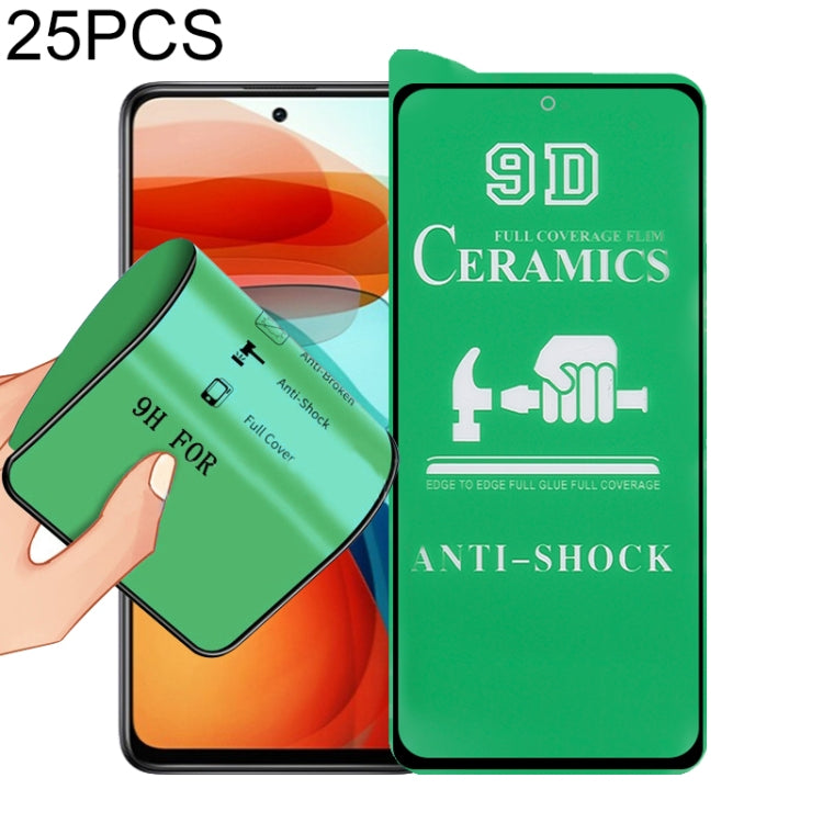 25 PCS 9D Full Screen Full Glue Ceramic Film, For Samsung Galaxy A02s (25 PCS), For Xiaomi Redmi K40 Pro (25 PCS), For Samsung Galaxy A12 / A12 Nacho / M12 / A13 5G (25 PCS), For Xiaomi Mi 10i (25 PCS), For Samsung Galaxy A32 4G (25 PCS)               ...