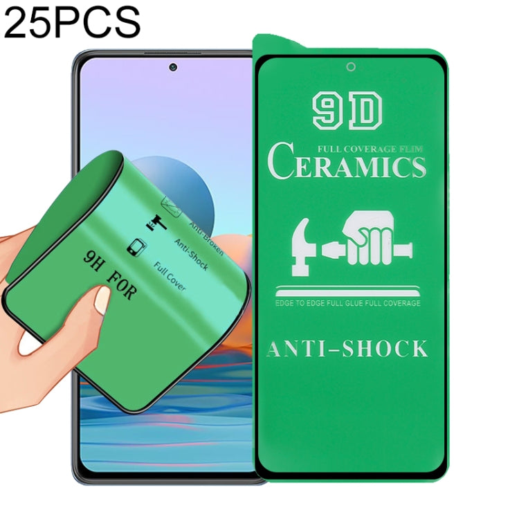 25 PCS 9D Full Screen Full Glue Ceramic Film, For Samsung Galaxy A02s (25 PCS), For Xiaomi Redmi K40 Pro (25 PCS), For Samsung Galaxy A12 / A12 Nacho / M12 / A13 5G (25 PCS), For Xiaomi Mi 10i (25 PCS), For Samsung Galaxy A32 4G (25 PCS)               ...