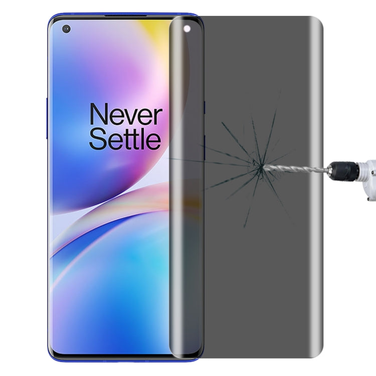 For OnePlus 9 Pro No Fingerprint Unlock 0.3mm 9H Surface Hardness 3D Curved Surface Privacy Glass Film, For vivo X50 Pro (1 PCS), For OnePlus 8 Pro (1 PCS), For Xiaomi Mi 11 (1 PCS), For OPPO Reno5 Pro 5G (1 PCS)                                        ...
