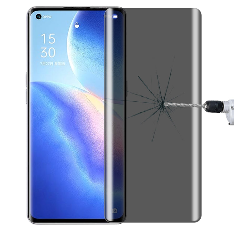 For OnePlus 9 Pro No Fingerprint Unlock 0.3mm 9H Surface Hardness 3D Curved Surface Privacy Glass Film, For vivo X50 Pro (1 PCS), For OnePlus 8 Pro (1 PCS), For Xiaomi Mi 11 (1 PCS), For OPPO Reno5 Pro 5G (1 PCS)                                        ...