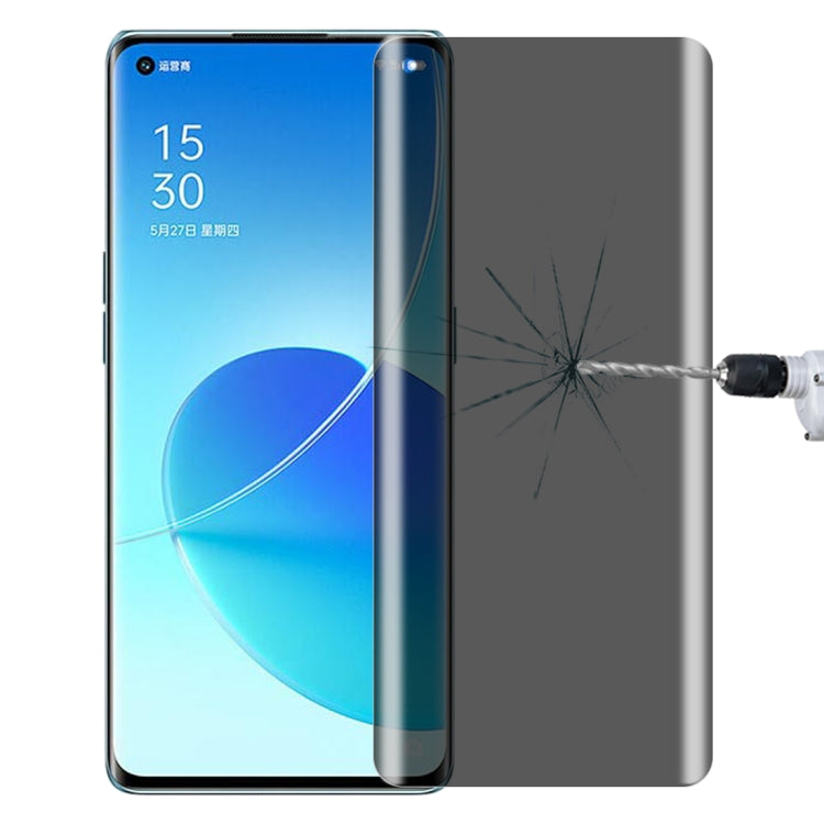 For OnePlus 9 Pro No Fingerprint Unlock 0.3mm 9H Surface Hardness 3D Curved Surface Privacy Glass Film, For vivo X50 Pro (1 PCS), For OnePlus 8 Pro (1 PCS), For Xiaomi Mi 11 (1 PCS), For OPPO Reno5 Pro 5G (1 PCS)                                        ...