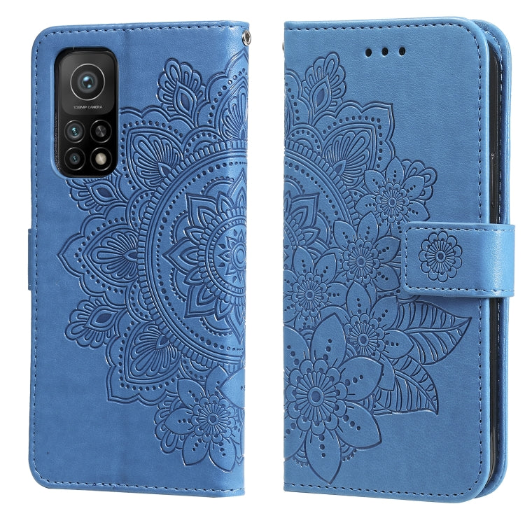 7-petal Flowers Embossing Pattern Horizontal Flip PU Leather Case with Holder & Card Slots & Wallet & Photo Frame, For Xiaomi Mi 10T Pro, For Xiaomi Mi 11, For Xiaomi Poco X3/X3 Pro/X3 NFC, For Xiaomi Mi 11 Ultra, For Xiaomi Mi 11 Lite                 ...