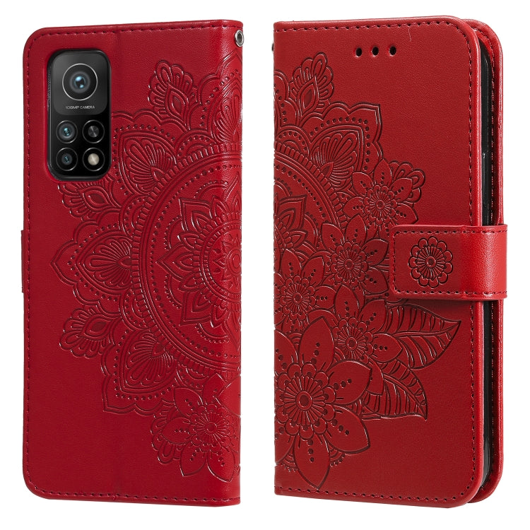 7-petal Flowers Embossing Pattern Horizontal Flip PU Leather Case with Holder & Card Slots & Wallet & Photo Frame, For Xiaomi Mi 10T Pro, For Xiaomi Mi 11, For Xiaomi Poco X3/X3 Pro/X3 NFC, For Xiaomi Mi 11 Ultra, For Xiaomi Mi 11 Lite                 ...