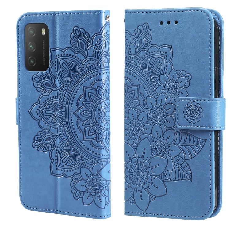 7-petal Flowers Embossing Pattern Horizontal Flip PU Leather Case with Holder & Card Slots & Wallet & Photo Frame, For Xiaomi Mi 10T Pro, For Xiaomi Mi 11, For Xiaomi Poco X3/X3 Pro/X3 NFC, For Xiaomi Mi 11 Ultra, For Xiaomi Mi 11 Lite                 ...