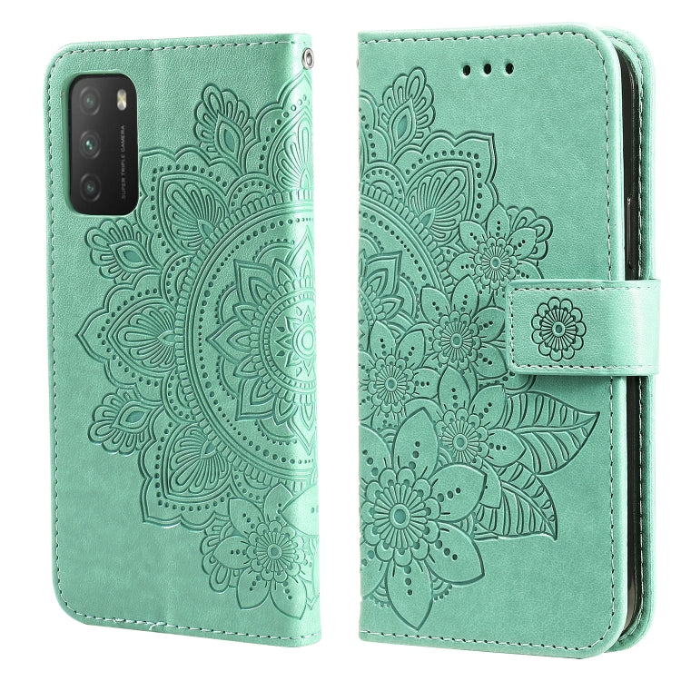 7-petal Flowers Embossing Pattern Horizontal Flip PU Leather Case with Holder & Card Slots & Wallet & Photo Frame, For Xiaomi Mi 10T Pro, For Xiaomi Mi 11, For Xiaomi Poco X3/X3 Pro/X3 NFC, For Xiaomi Mi 11 Ultra, For Xiaomi Mi 11 Lite                 ...
