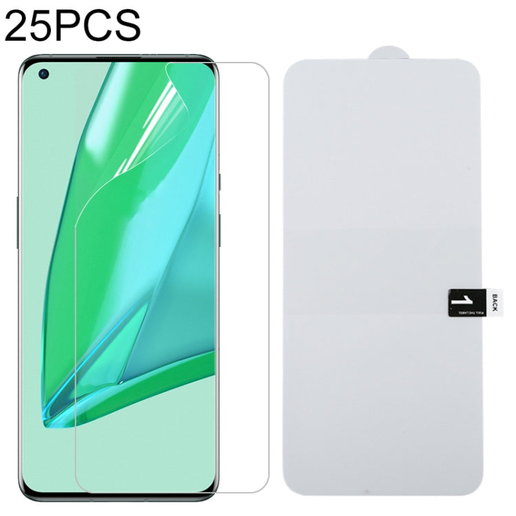 25 PCS Full Screen Protector Explosion-proof Hydrogel Film, Fro LG K42 (25 PCS), For vivo X60 Pro / X60 Pro+ / X60t Pro+ (25 PCS), For OnePlus 9 / 9R (25 PCS), For OnePlus 9 Pro (25 PCS), For OnePlus Nord N10 5G (25 PCS), For OPPO Reno6 5G (25 PCS)    ...