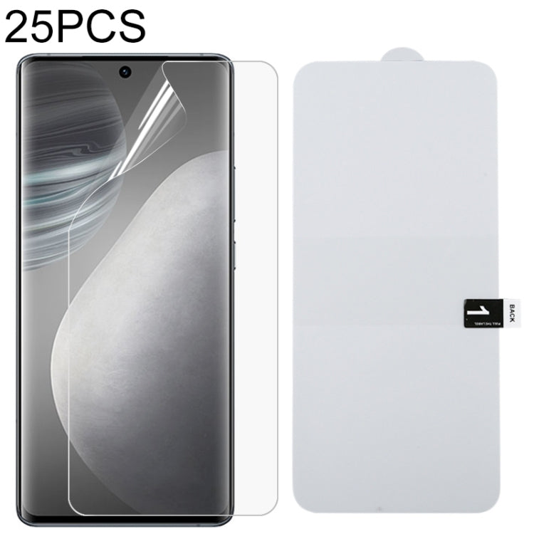 25 PCS Full Screen Protector Explosion-proof Hydrogel Film, Fro LG K42 (25 PCS), For vivo X60 Pro / X60 Pro+ / X60t Pro+ (25 PCS), For OnePlus 9 / 9R (25 PCS), For OnePlus 9 Pro (25 PCS), For OnePlus Nord N10 5G (25 PCS), For OPPO Reno6 5G (25 PCS)    ...