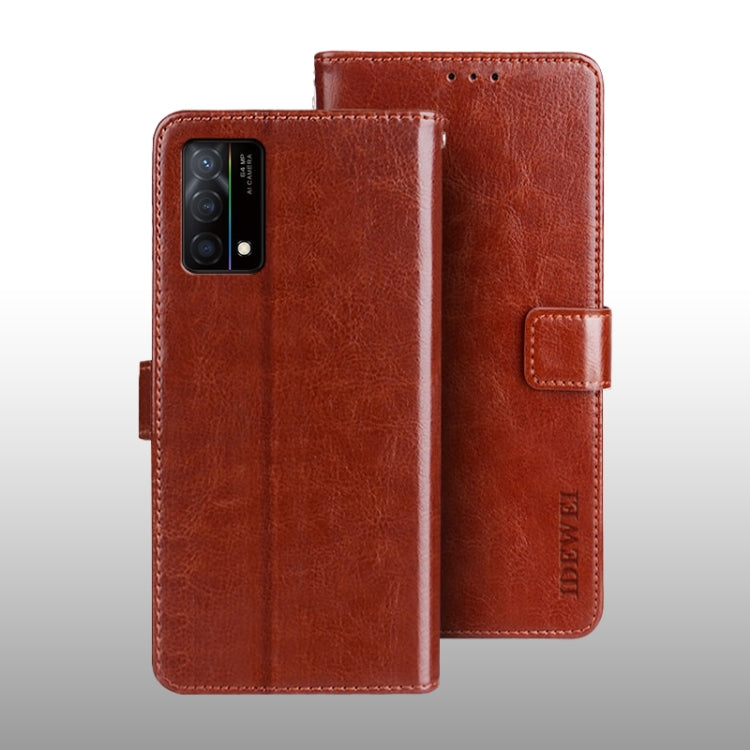 idewei Crazy Horse Texture Horizontal Flip Leather Case with Holder & Card Slots & Wallet, For OPPO K9 5G, For OPPO Realme Narzo 30A, For OPPO Reno5 A Japanese Version, For OPPO Reno 6 Pro, For OPPO Reno 6 Pro 5G                                        ...