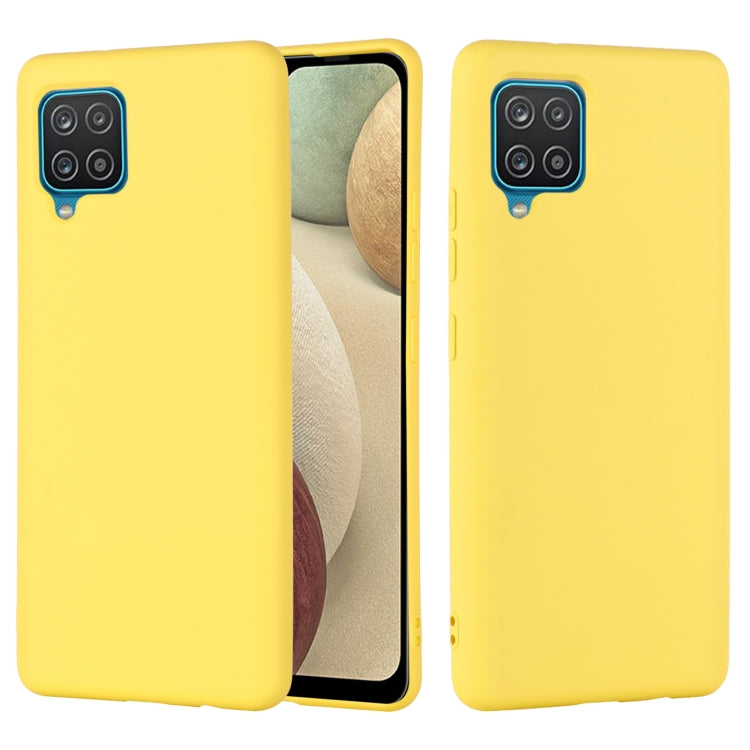 Solid Color Liquid Silicone Dropproof Full Coverage Protective Case, For Samsung Galaxy A22 4G, For Samsung Galaxy A22 5G