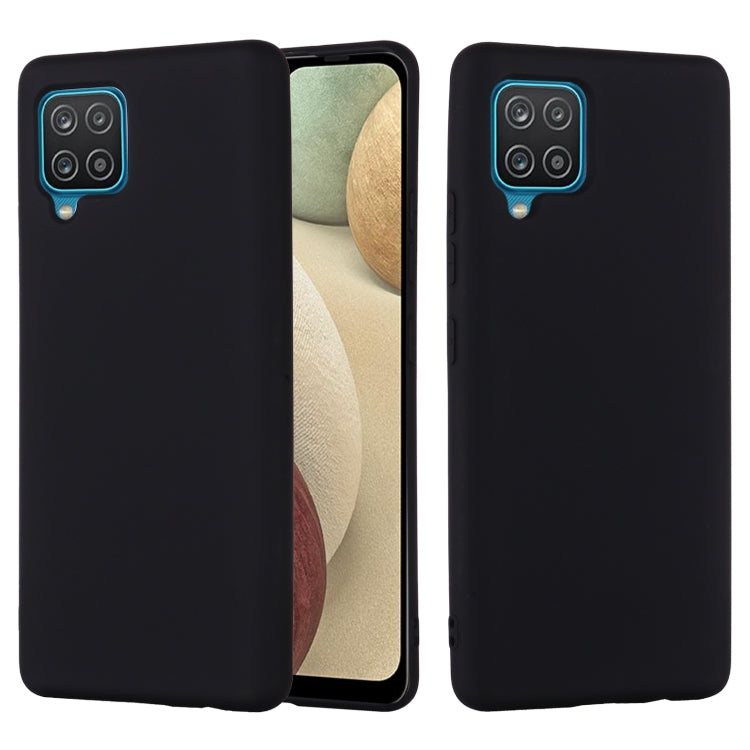 Solid Color Liquid Silicone Dropproof Full Coverage Protective Case, For Samsung Galaxy A22 4G, For Samsung Galaxy A22 5G
