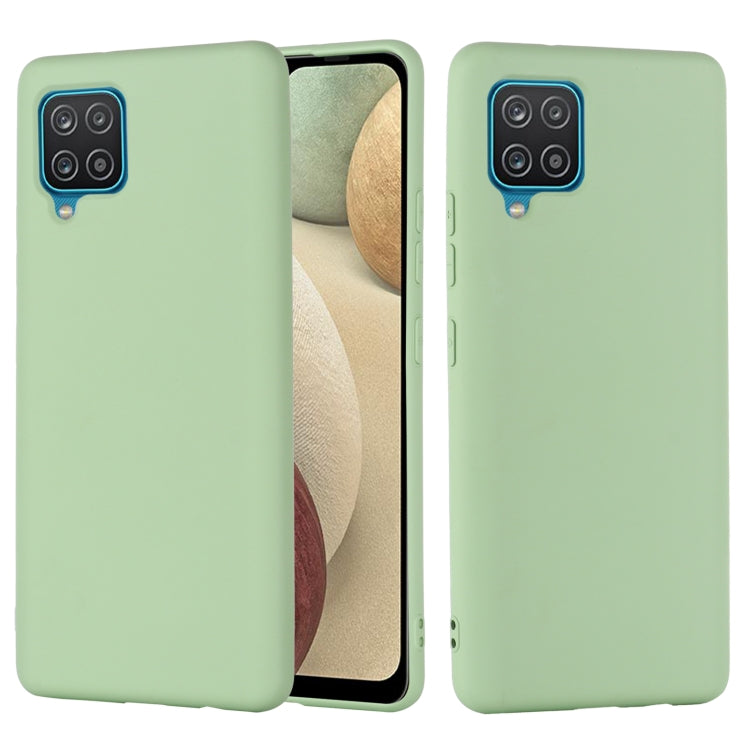 Solid Color Liquid Silicone Dropproof Full Coverage Protective Case, For Samsung Galaxy A22 4G, For Samsung Galaxy A22 5G