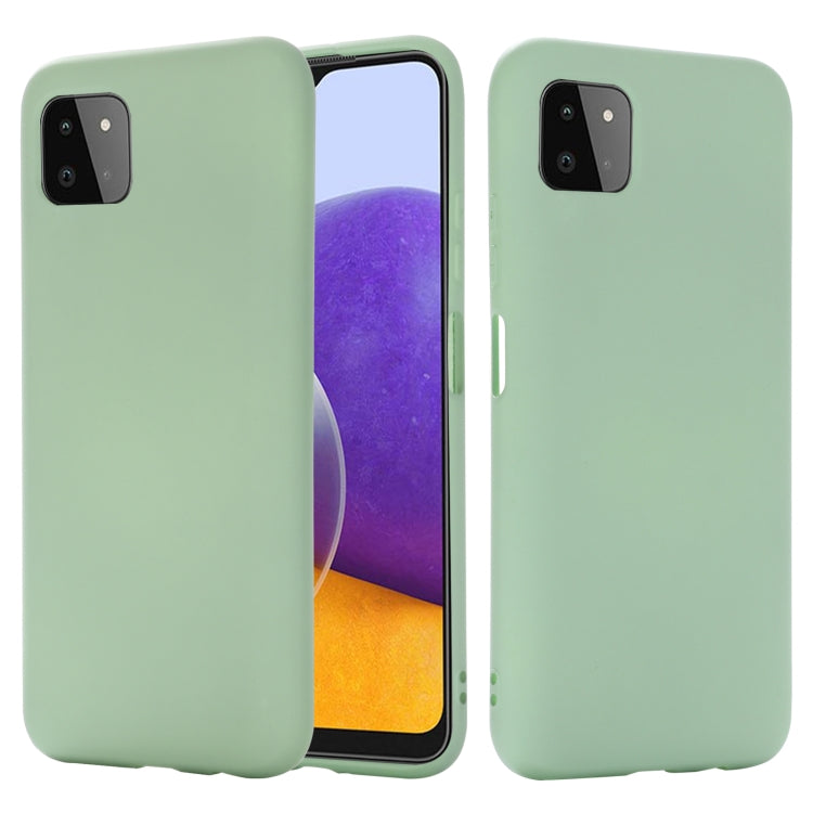 Solid Color Liquid Silicone Dropproof Full Coverage Protective Case, For Samsung Galaxy A22 4G, For Samsung Galaxy A22 5G, For Samsung Galaxy A82
