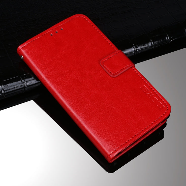 idewei Crazy Horse Texture Horizontal Flip Leather Case with Holder & Card Slots & Wallet, For Honor X20 SE, For Nokia X10 / X20