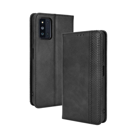 Magnetic Buckle Retro Crazy Horse Texture Horizontal Flip Leather Case with Holder & Card Slots & Photo Frame, For Samsung Galaxy F52 5G, For Sony Xperia 5 III, For Sony Xperia Ace II, For Sharp Aquos R6, For Xiaomi Mi Mix Fold, For ZTE Libero 5G