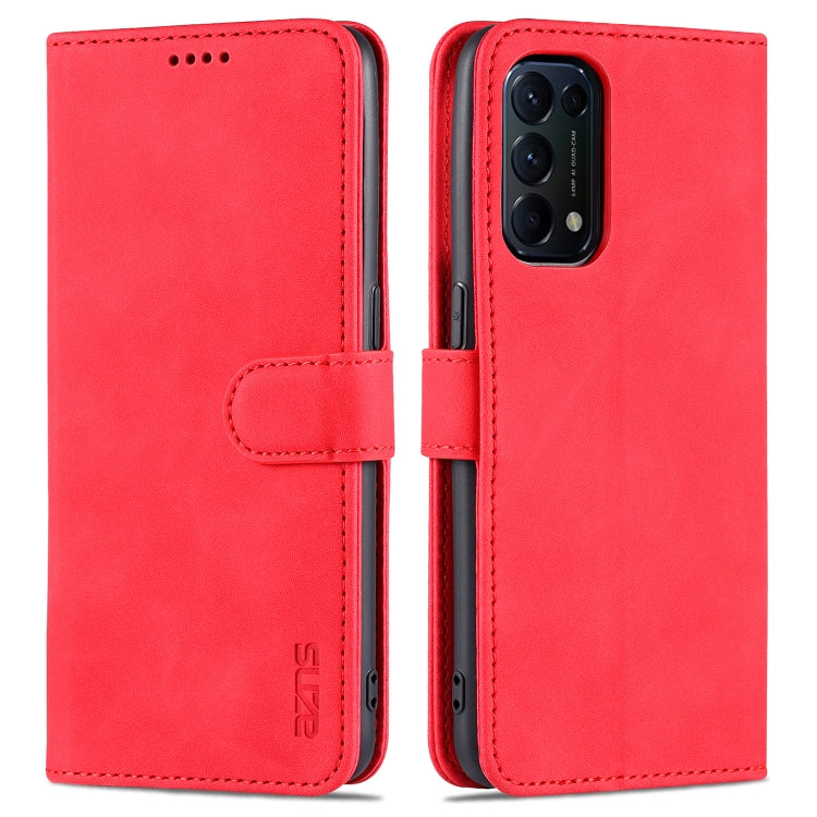 AZNS Skin Feel Calf Texture Horizontal Flip Leather Case with Card Slots & Holder & Wallet(, For vivo Y20 / iQOO U1x, For vivo Y51 / Y31, For vivo Y52S / iQOO U3, For OPPO A74 4G / F19, For OPPO Reno5 Pro
