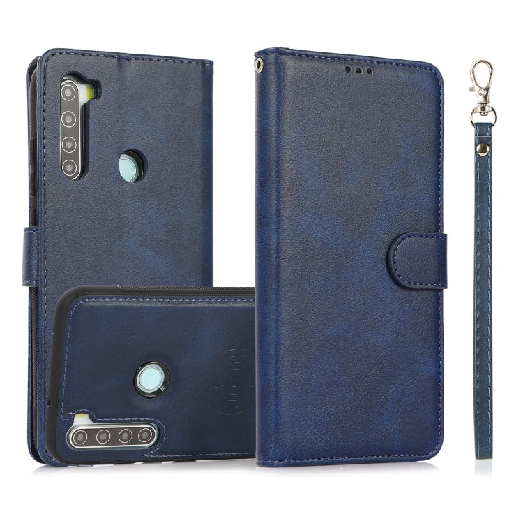 For Xiaomi Redmi 9 Calf Texture 2 in 1 Detachable Magnetic Back Cover Horizontal Flip Leather Case with Holder & Card Slots & Wallet & Photo Frame, For Xiaomi Redmi Note 8, For Xiaomi Redmi Note 9s, For Xiaomi Redmi Note 8 Pro, For Xiaomi Redmi 9C     ...