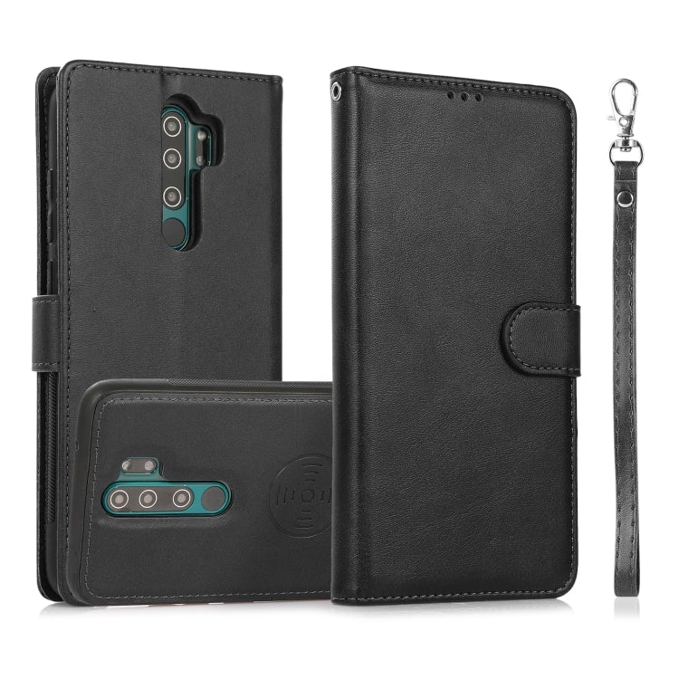 For Xiaomi Redmi 9 Calf Texture 2 in 1 Detachable Magnetic Back Cover Horizontal Flip Leather Case with Holder & Card Slots & Wallet & Photo Frame, For Xiaomi Redmi Note 8, For Xiaomi Redmi Note 9s, For Xiaomi Redmi Note 8 Pro, For Xiaomi Redmi 9C     ...