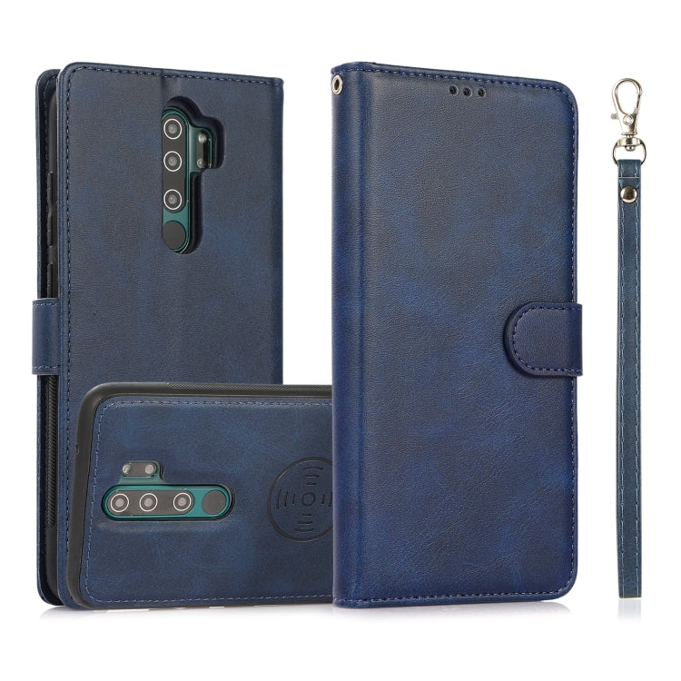 For Xiaomi Redmi 9 Calf Texture 2 in 1 Detachable Magnetic Back Cover Horizontal Flip Leather Case with Holder & Card Slots & Wallet & Photo Frame, For Xiaomi Redmi Note 8, For Xiaomi Redmi Note 9s, For Xiaomi Redmi Note 8 Pro, For Xiaomi Redmi 9C     ...