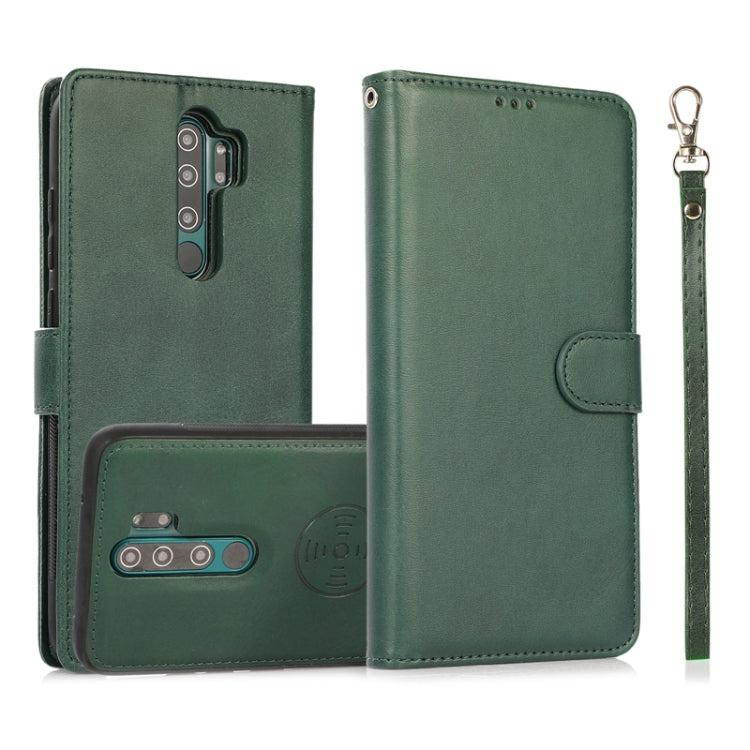 For Xiaomi Redmi 9 Calf Texture 2 in 1 Detachable Magnetic Back Cover Horizontal Flip Leather Case with Holder & Card Slots & Wallet & Photo Frame, For Xiaomi Redmi Note 8, For Xiaomi Redmi Note 9s, For Xiaomi Redmi Note 8 Pro, For Xiaomi Redmi 9C     ...